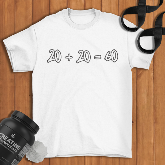 20 + 20 = 60 Cotton T-shirt