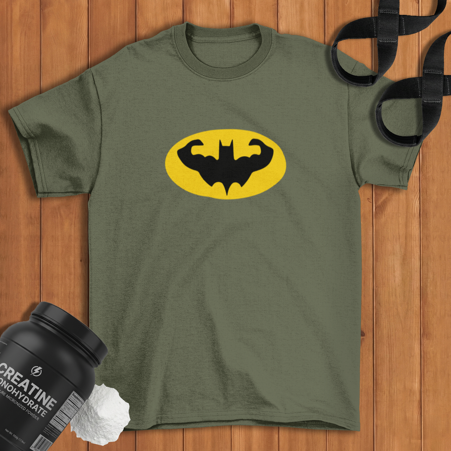 Muscular Batman Cotton T-shirt