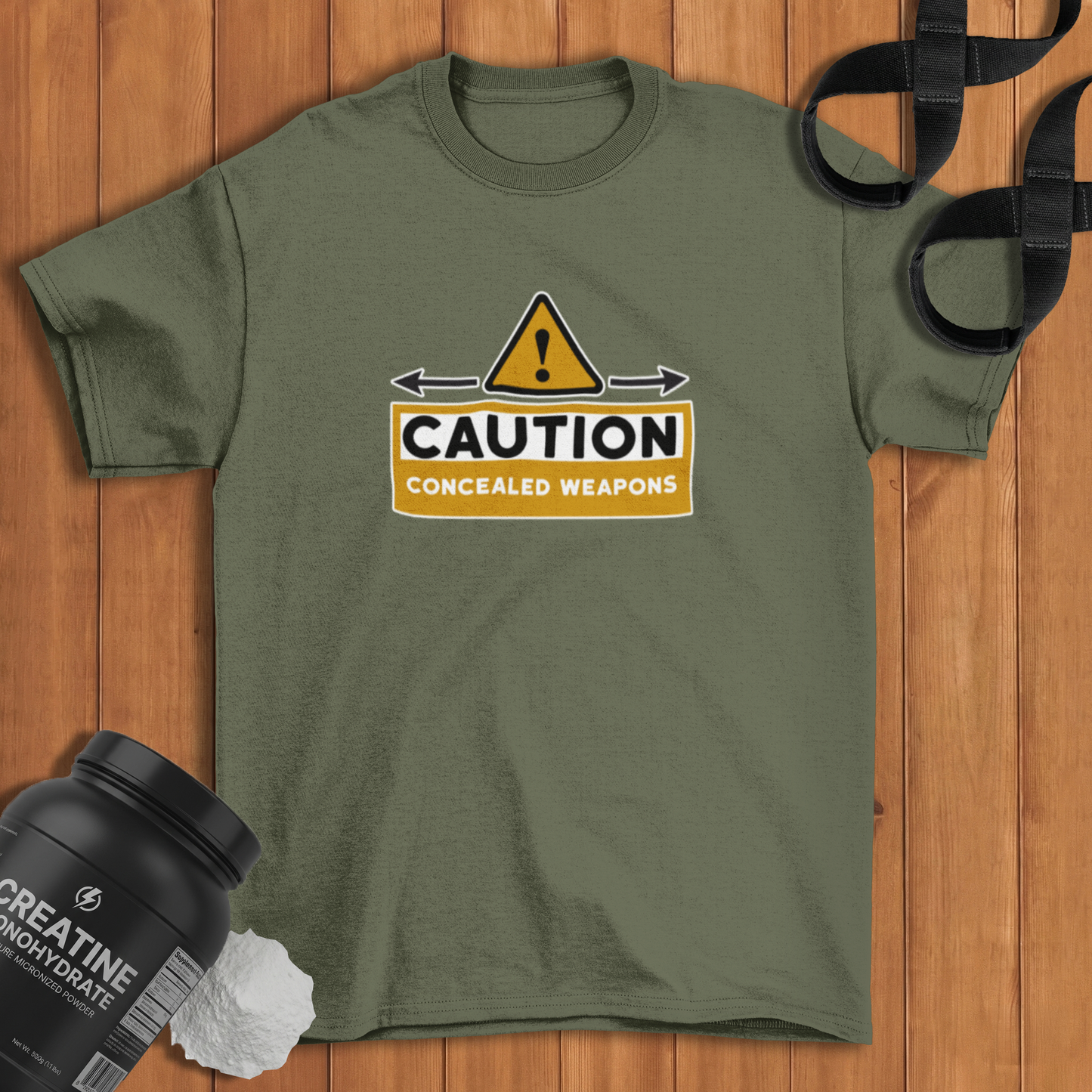 Concealed Weapons Cotton T-shirt