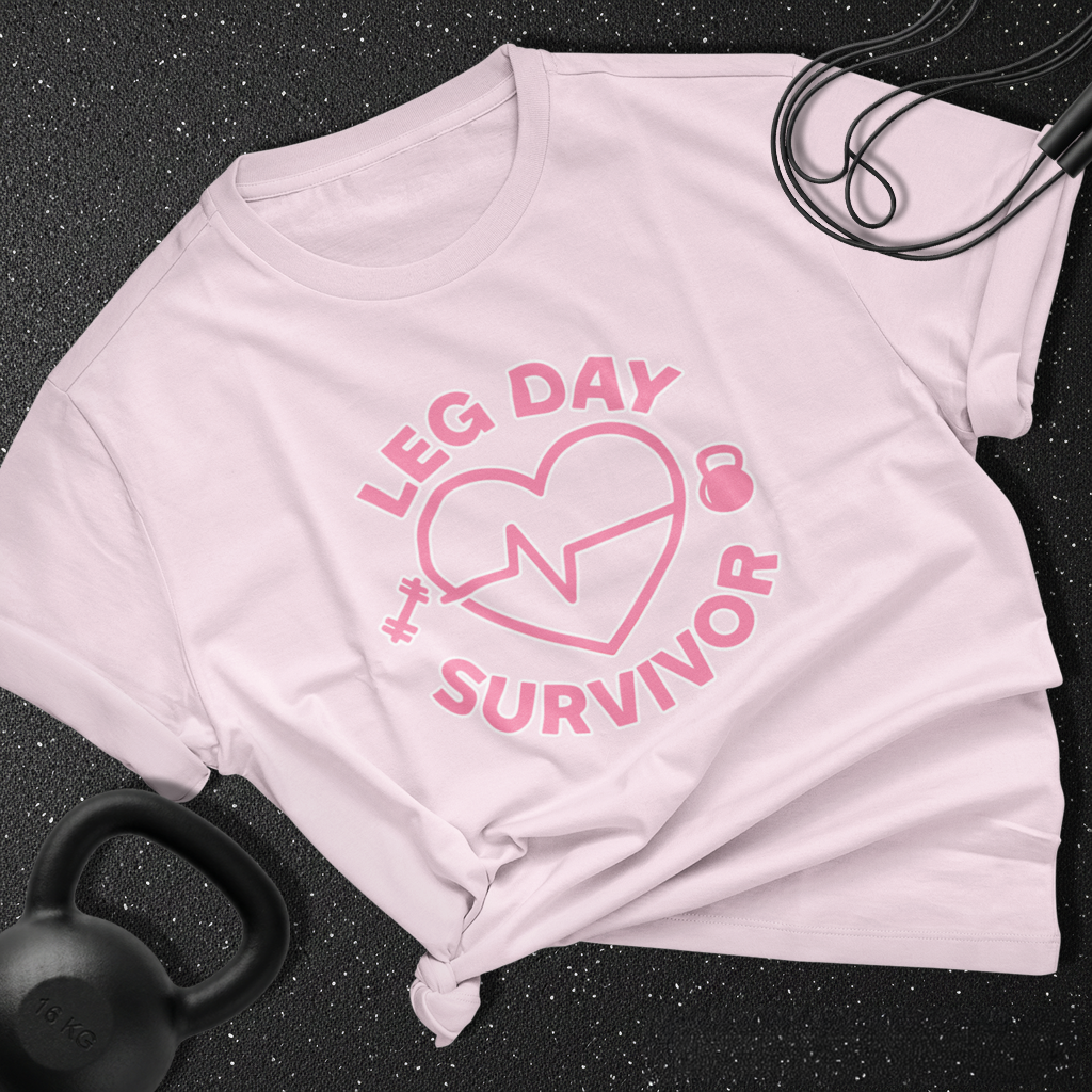 leg Day Survivor Cotton Tee