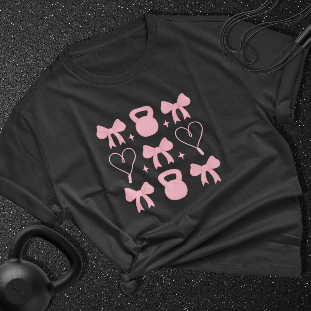 Girlie gym X O Cotton Tee