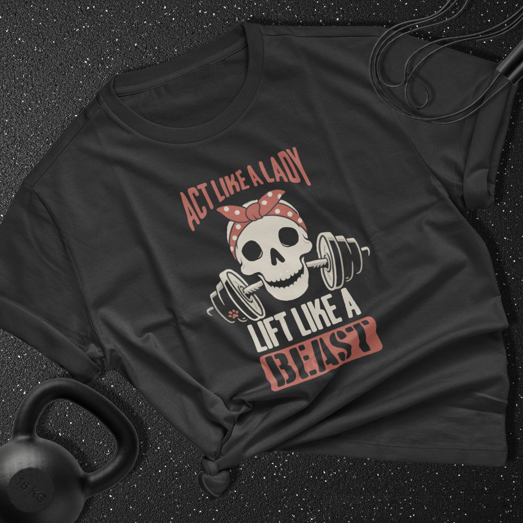 lift like a beast Cotton Tee