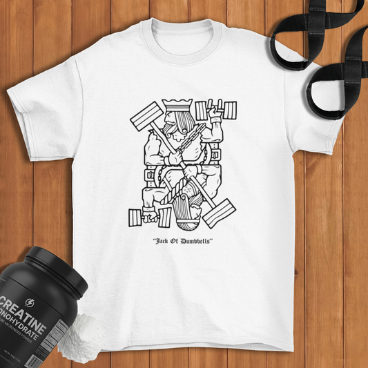 King of dumbbells Cotton T-shirt