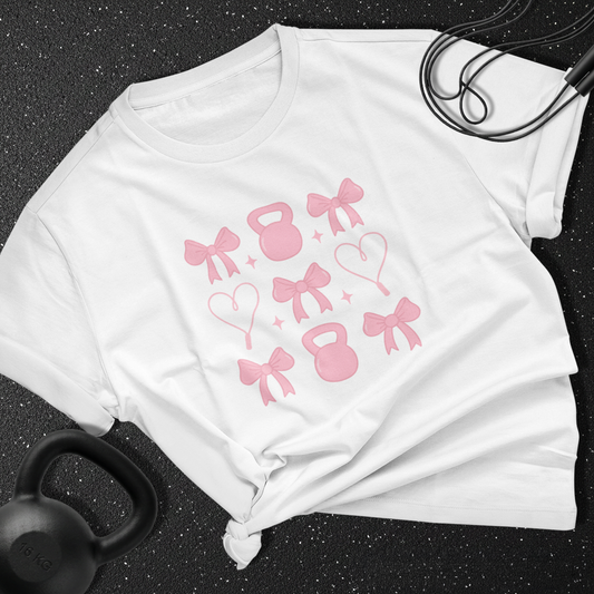 Girlie gym X O Cotton Tee