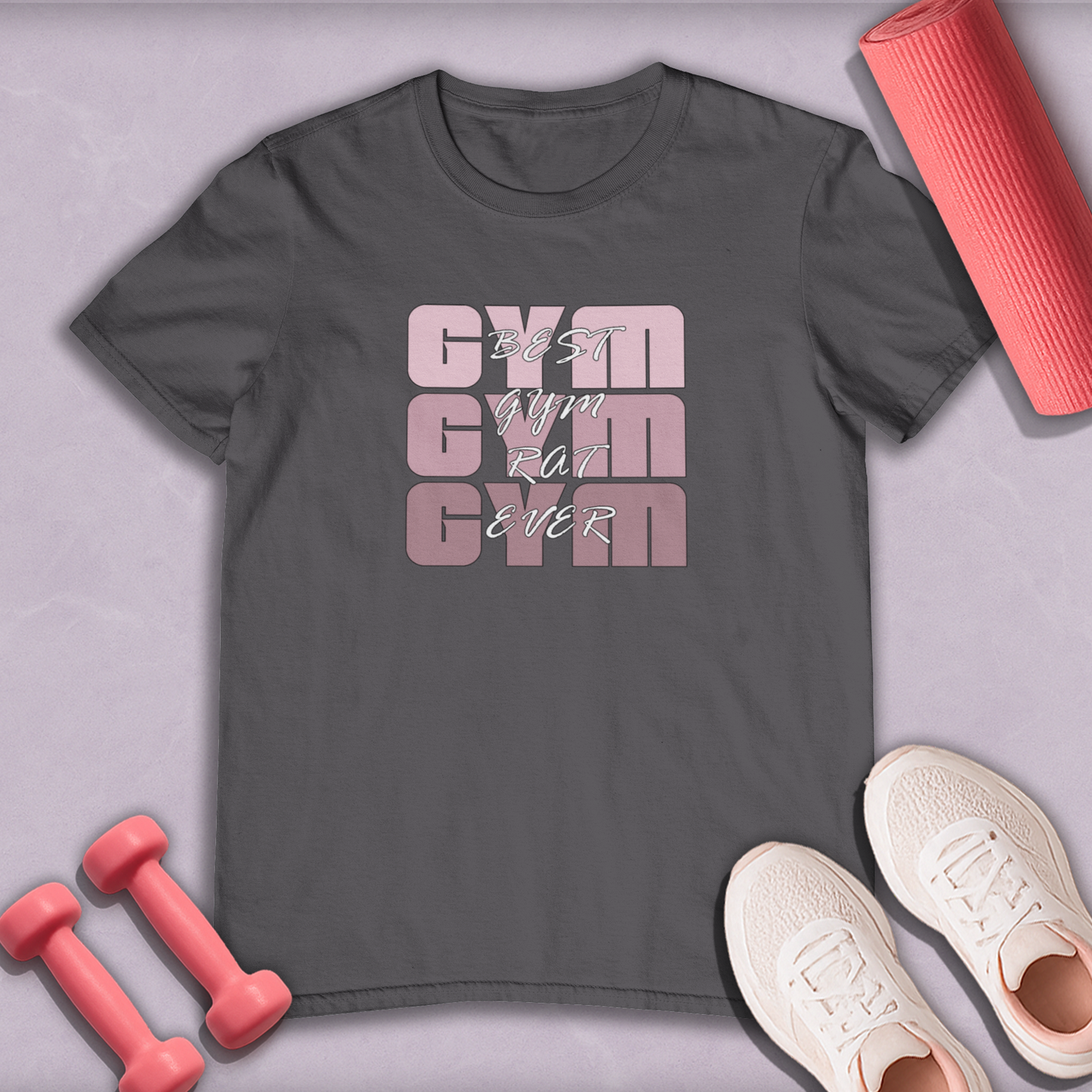 Best Gym Rat Ever Cotton T-shirt