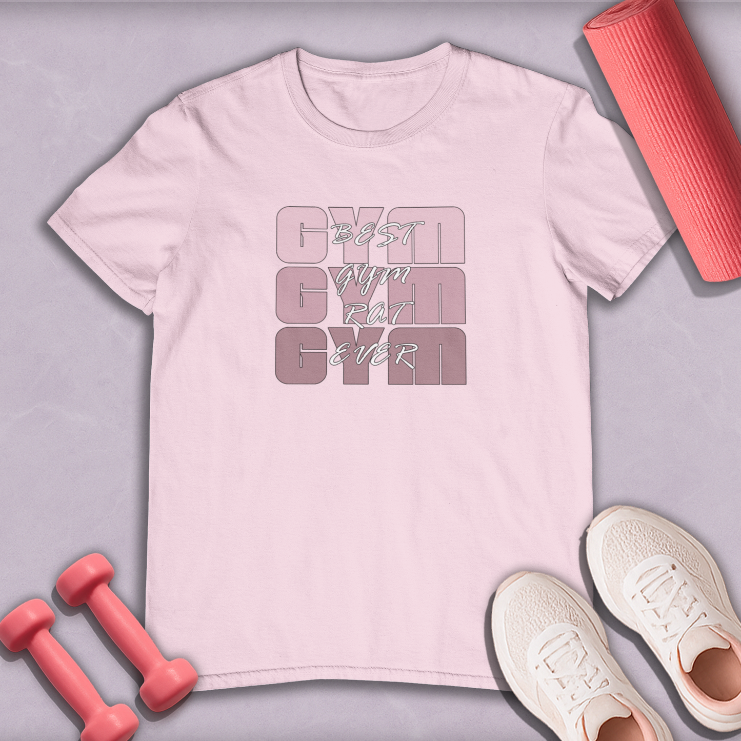 Best Gym Rat Ever Cotton T-shirt
