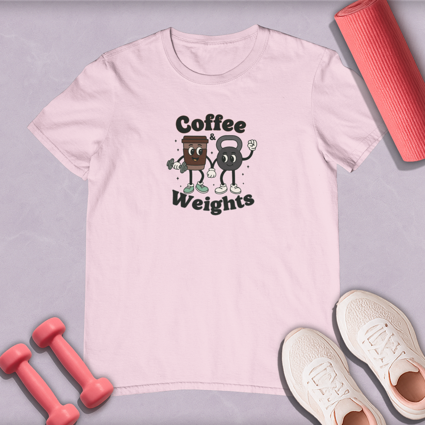 Coffe & Weights Cotton T-shirt
