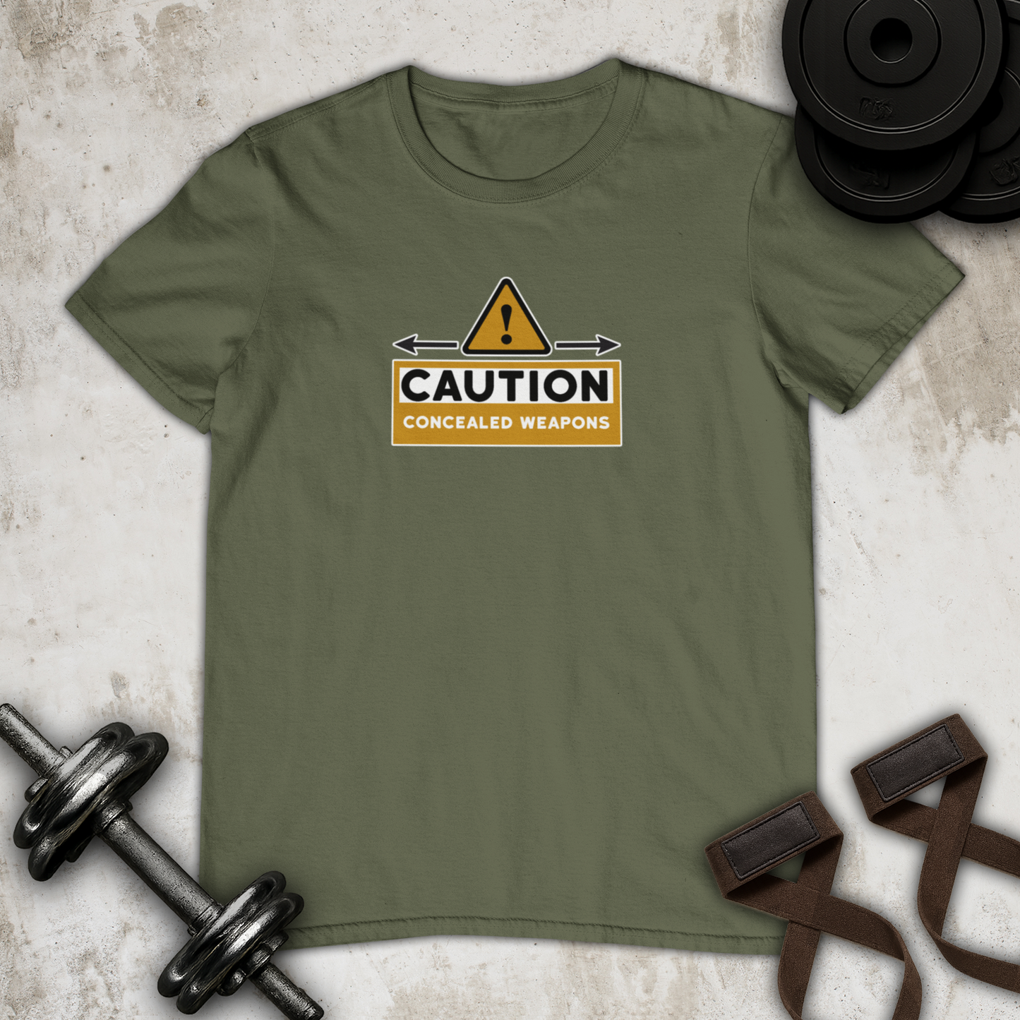 Concealed Weapons Cotton T-shirt