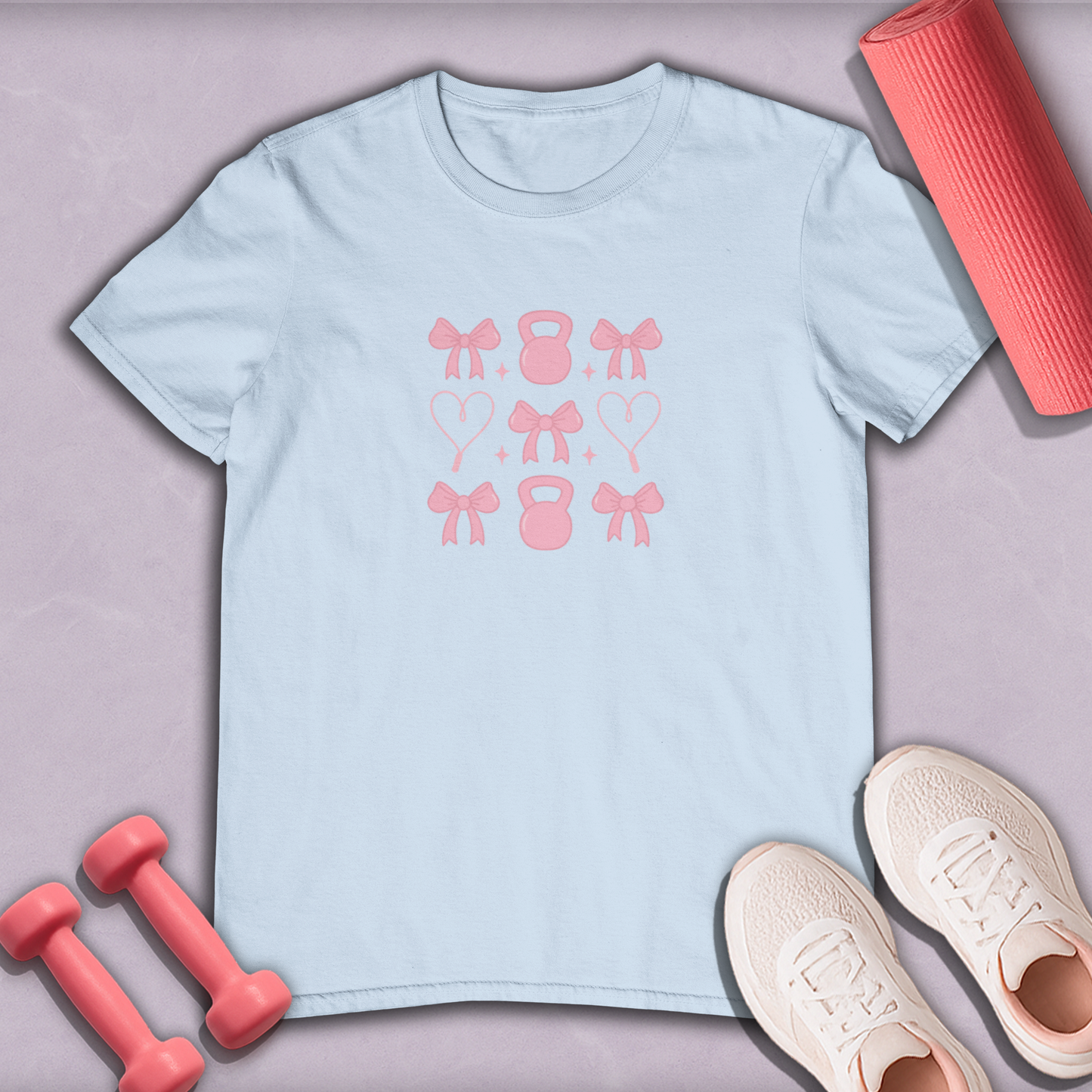 Girlie gym X O Cotton Tee
