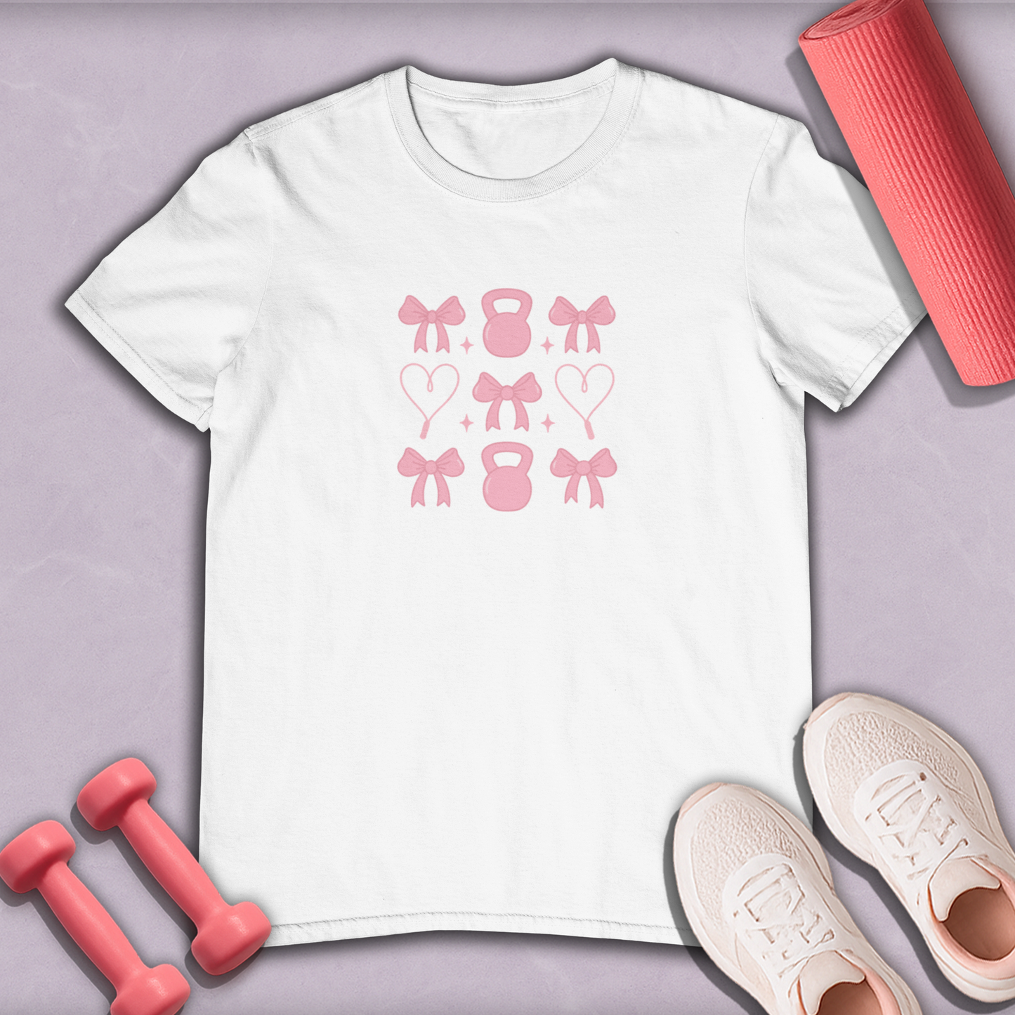 Girlie gym X O Cotton Tee