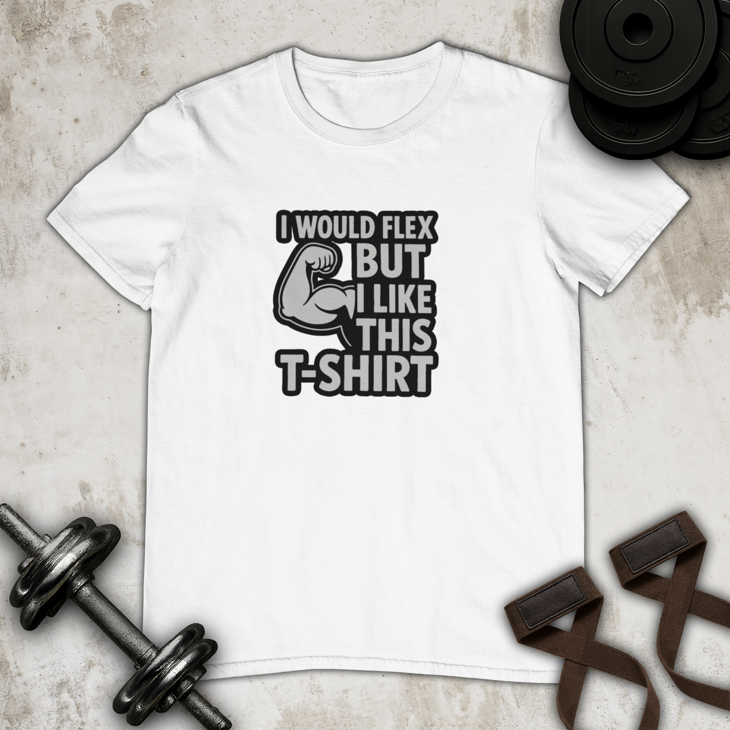 I would flex Cotton T-shirt