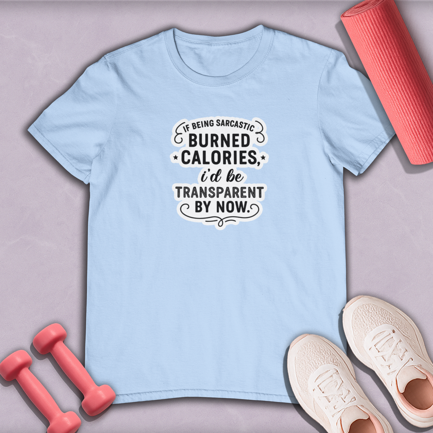 I'd be transparent by now Cotton Tee