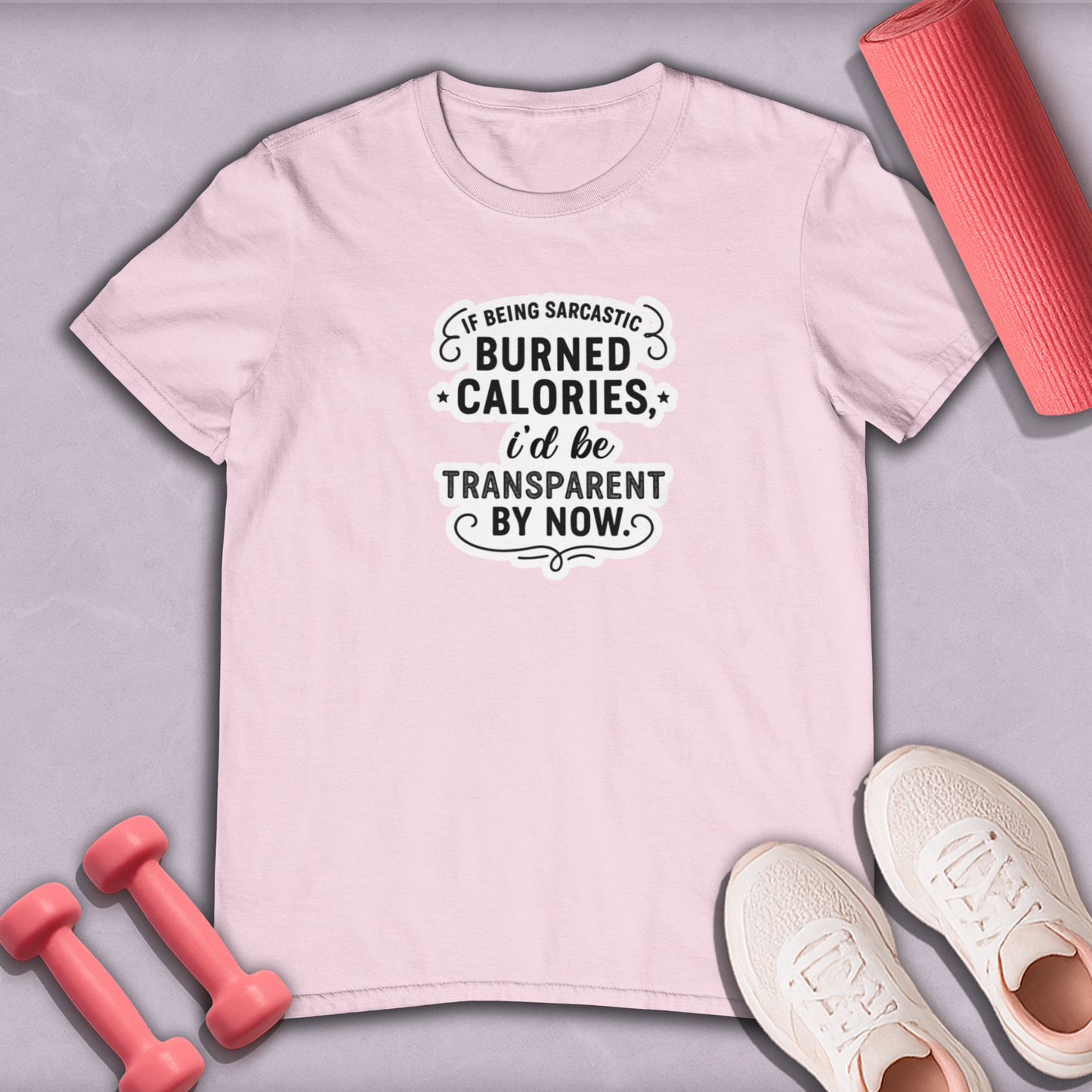 I'd be transparent by now Cotton Tee