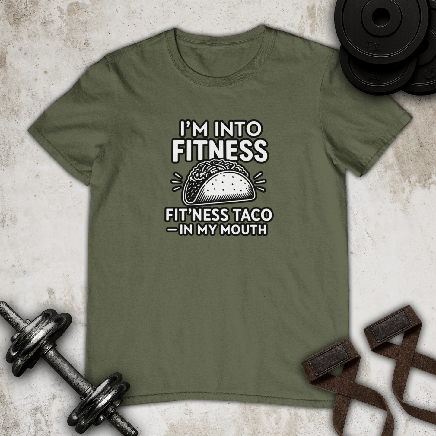 i'm into Fitness Cotton T-shirt