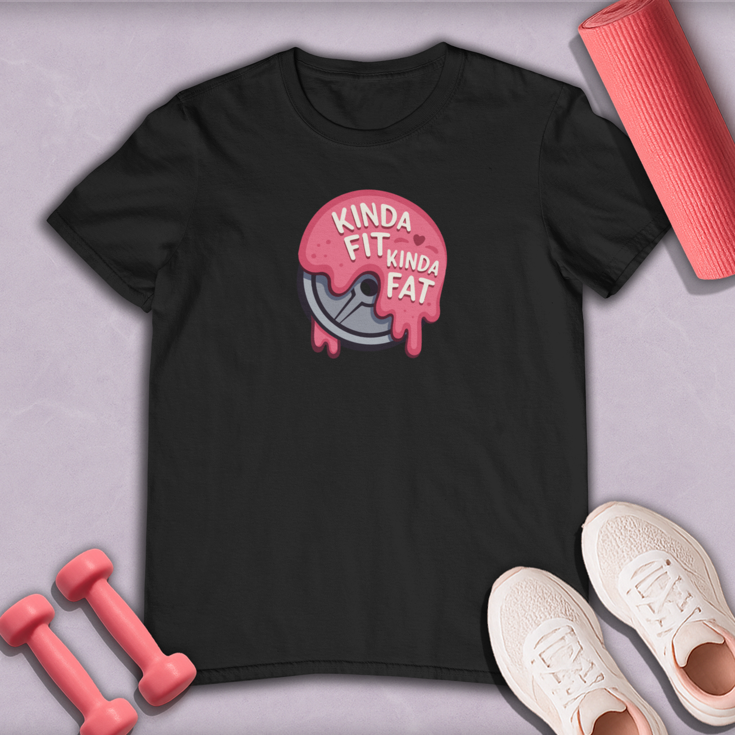 Kinda Fit Kinda Fat Cotton Tee