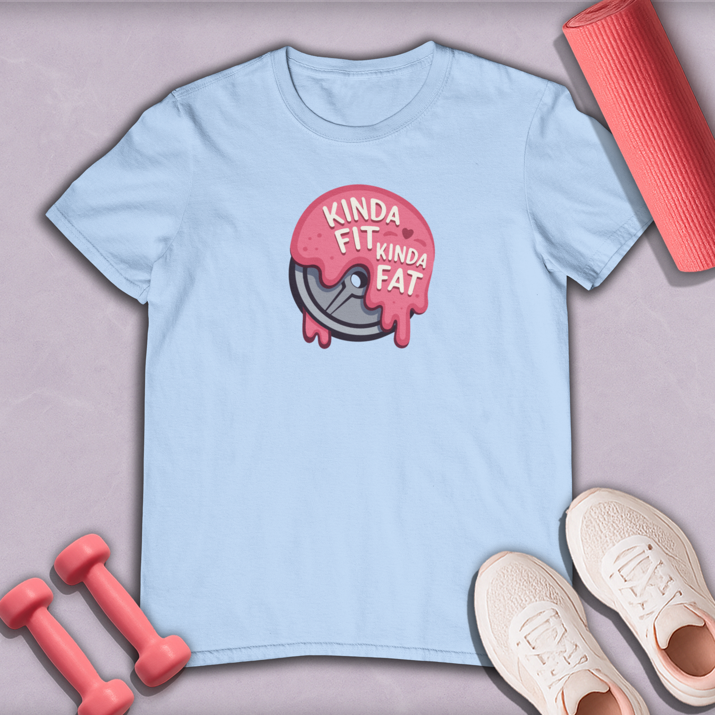 Kinda Fit Kinda Fat Cotton Tee