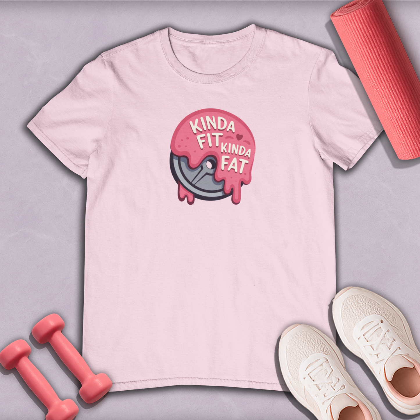 Kinda Fit Kinda Fat Cotton Tee