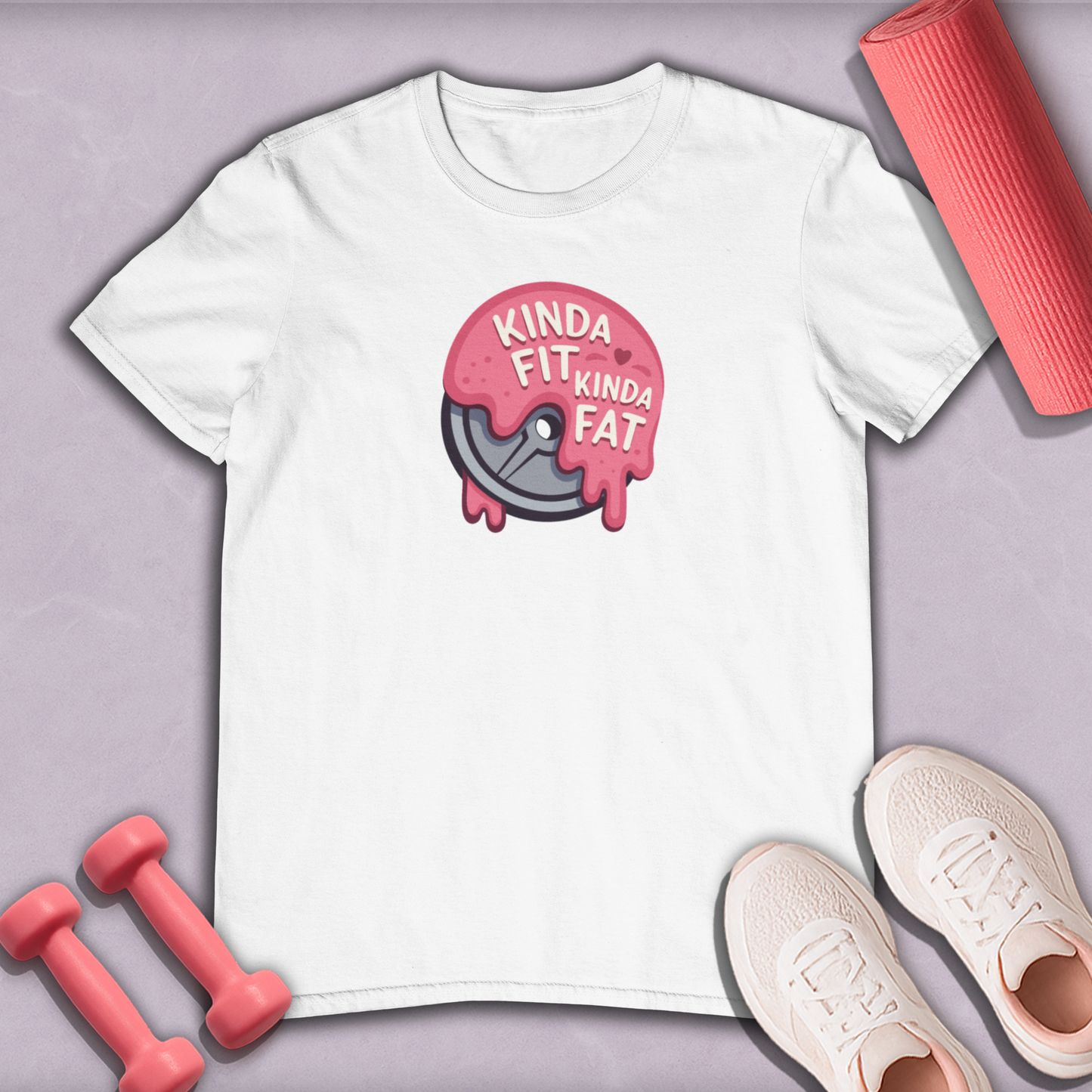 Kinda Fit Kinda Fat Cotton Tee