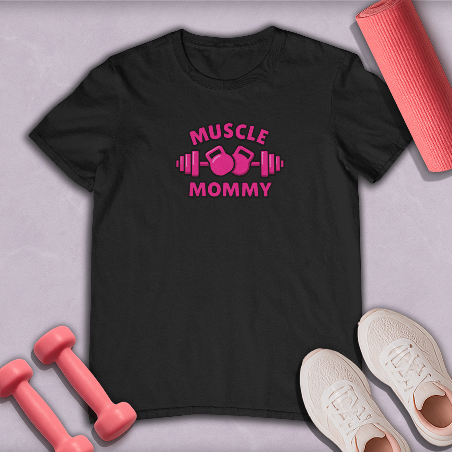 Muscle Mommy Cotton Tee