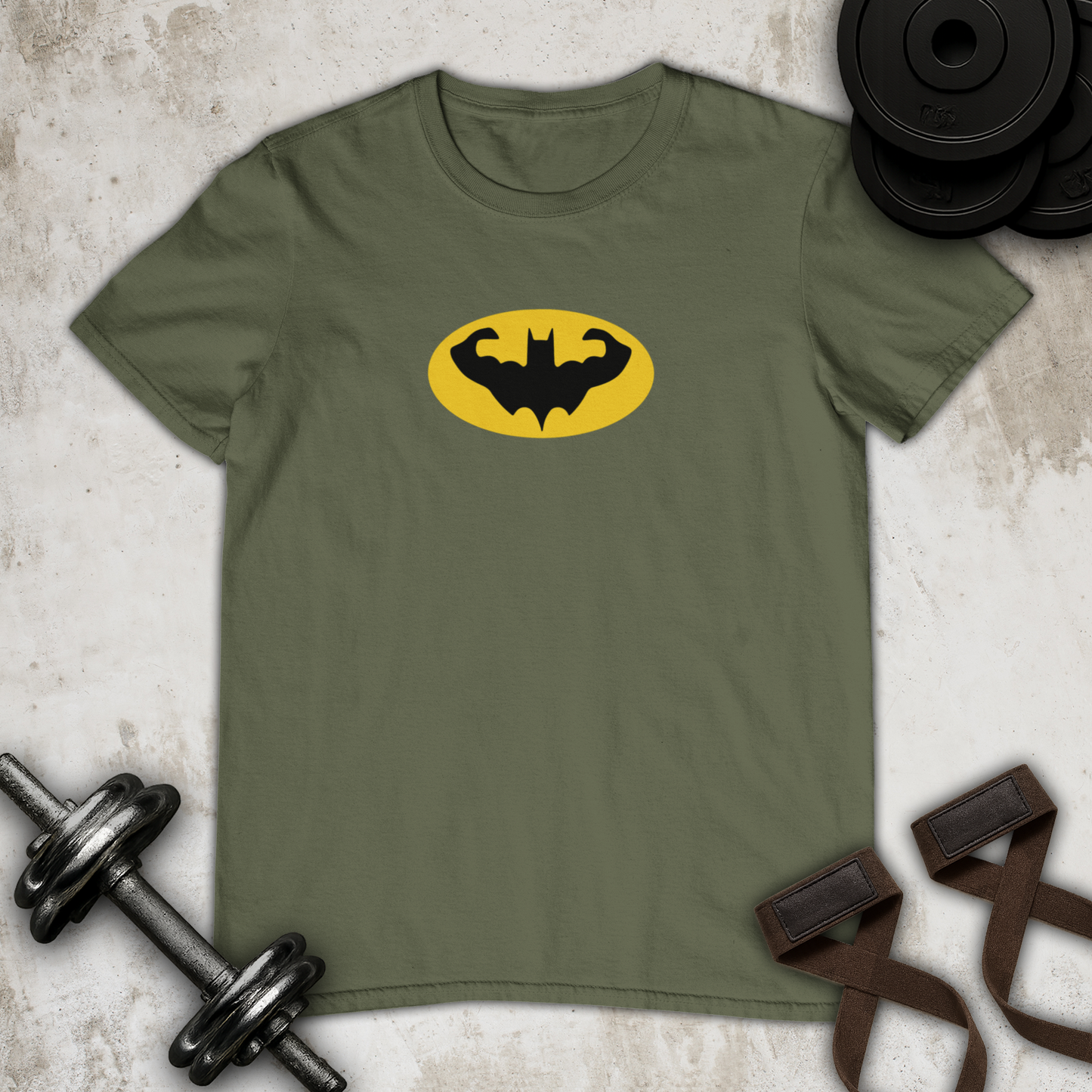 Muscular Batman Cotton T-shirt