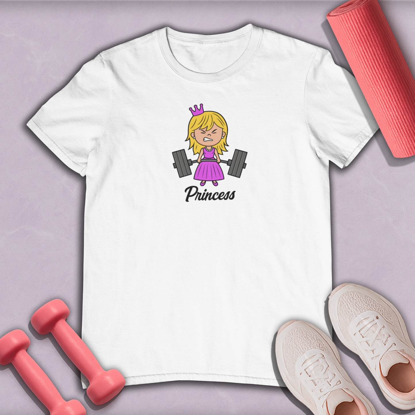 Princess the lifter Cotton Tee