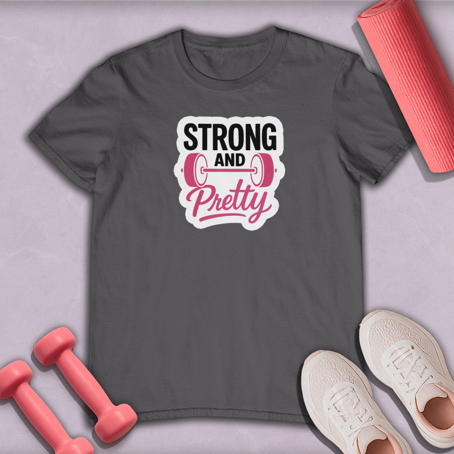 Strong And Pretty Cotton Tee