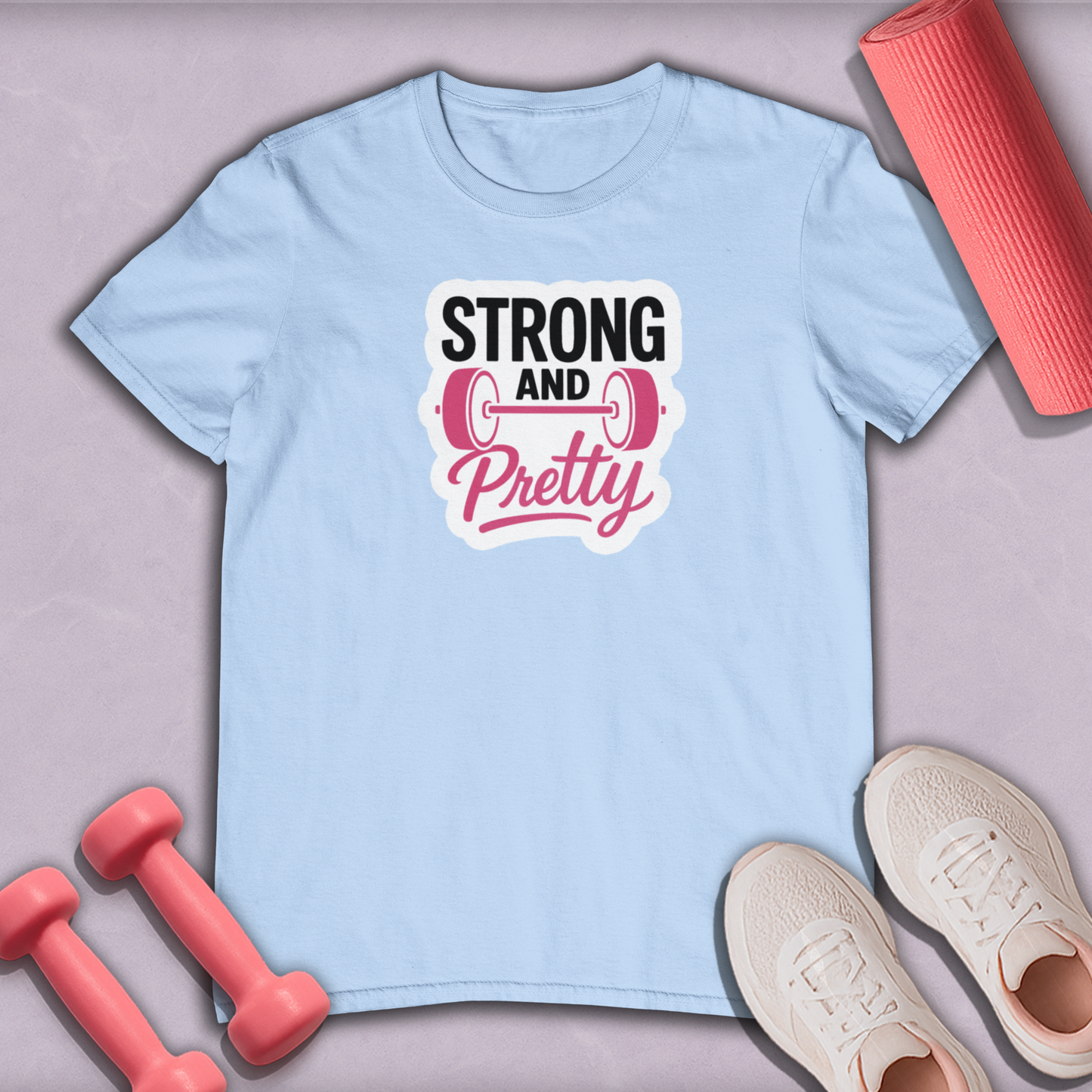 Strong And Pretty Cotton Tee