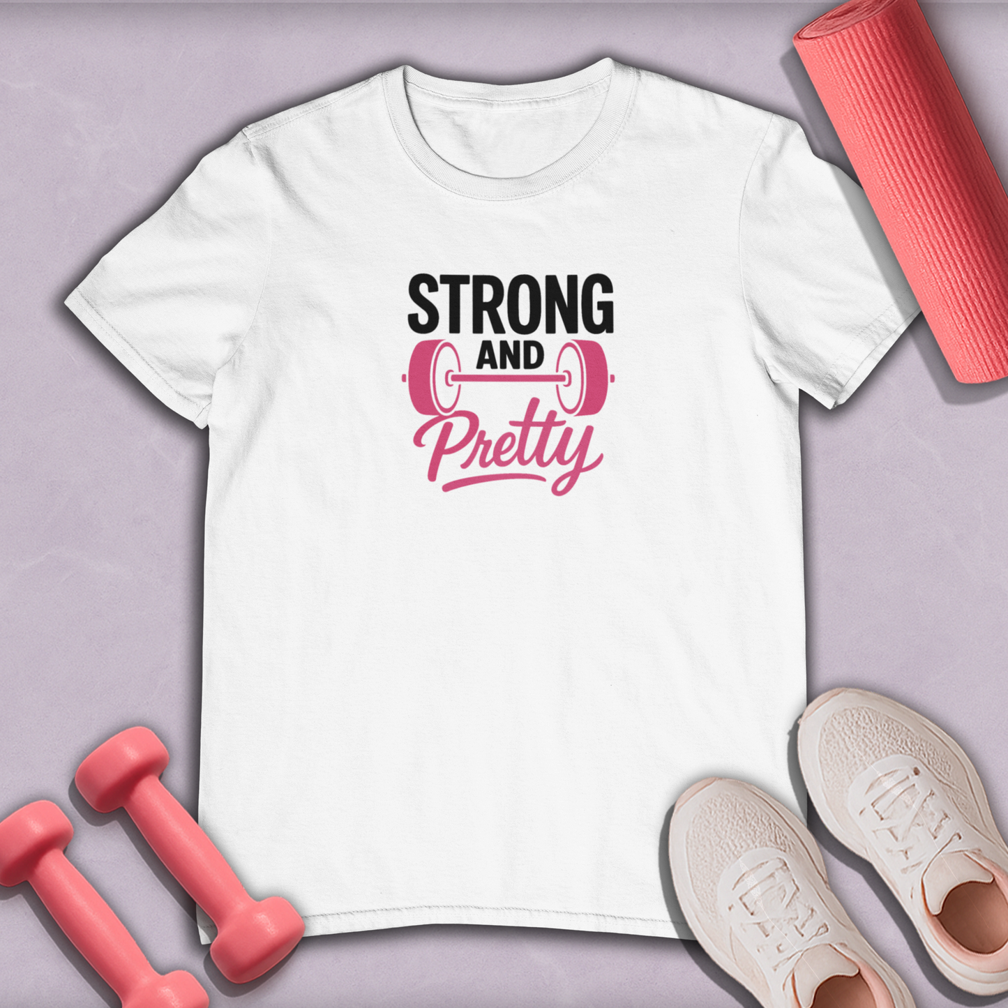 Strong And Pretty Cotton Tee