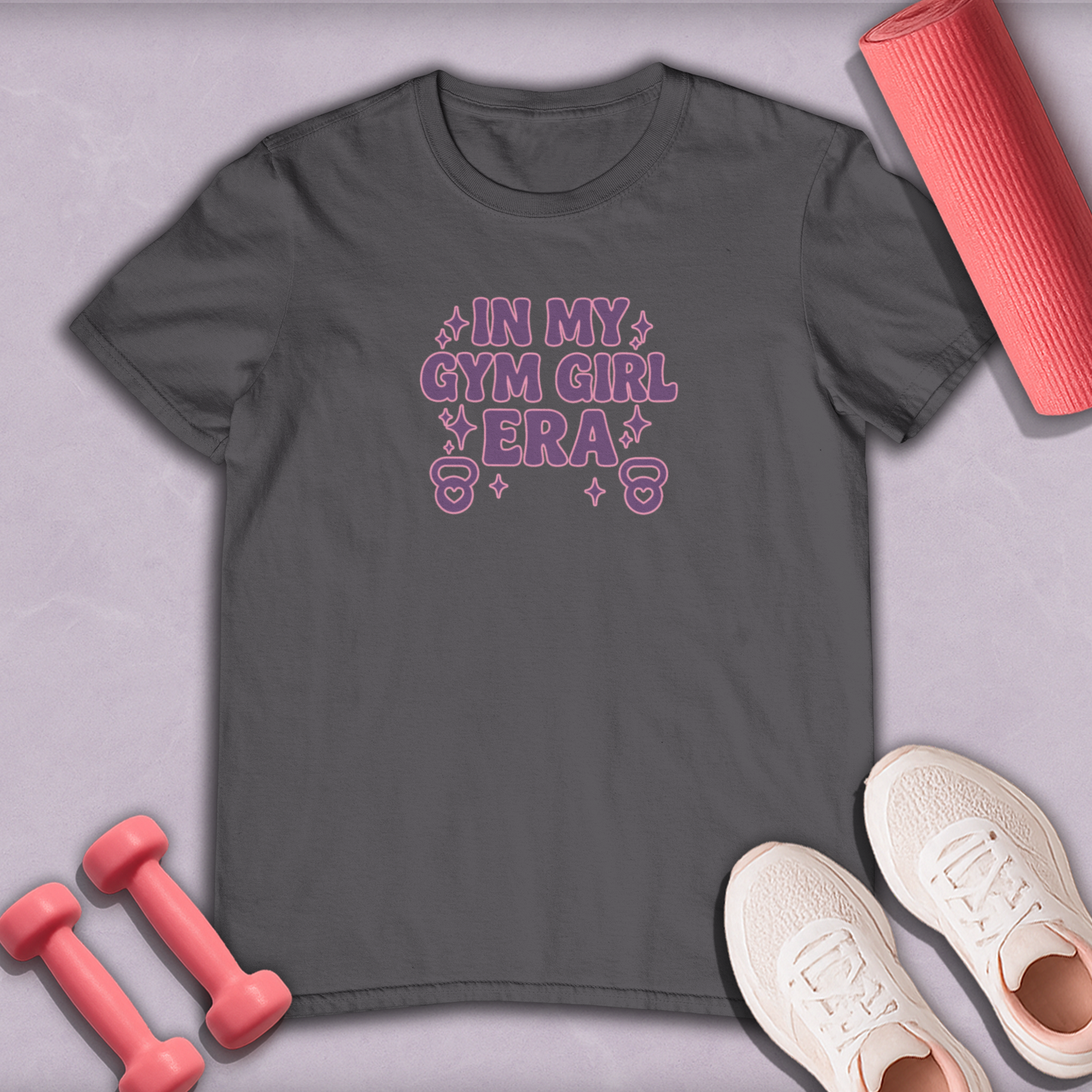 in my gym girl era Cotton Tee