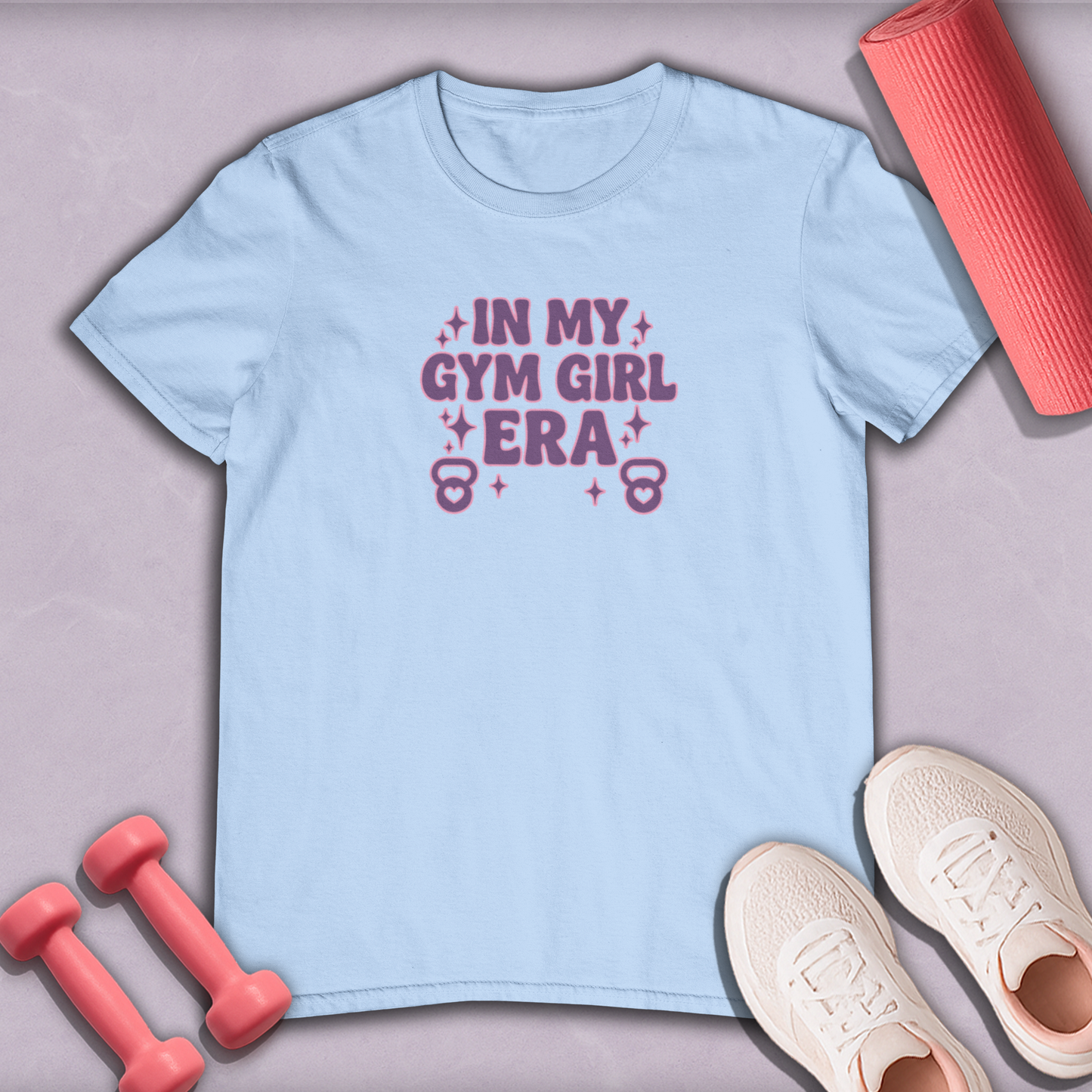 in my gym girl era Cotton Tee