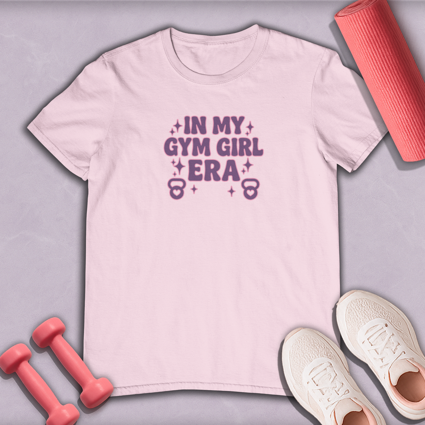 in my gym girl era Cotton Tee