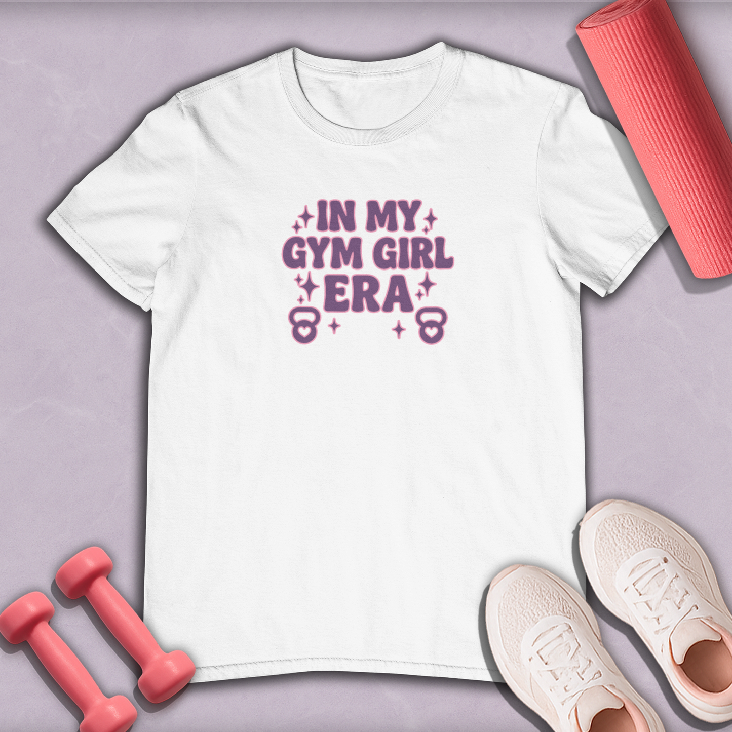 in my gym girl era Cotton Tee