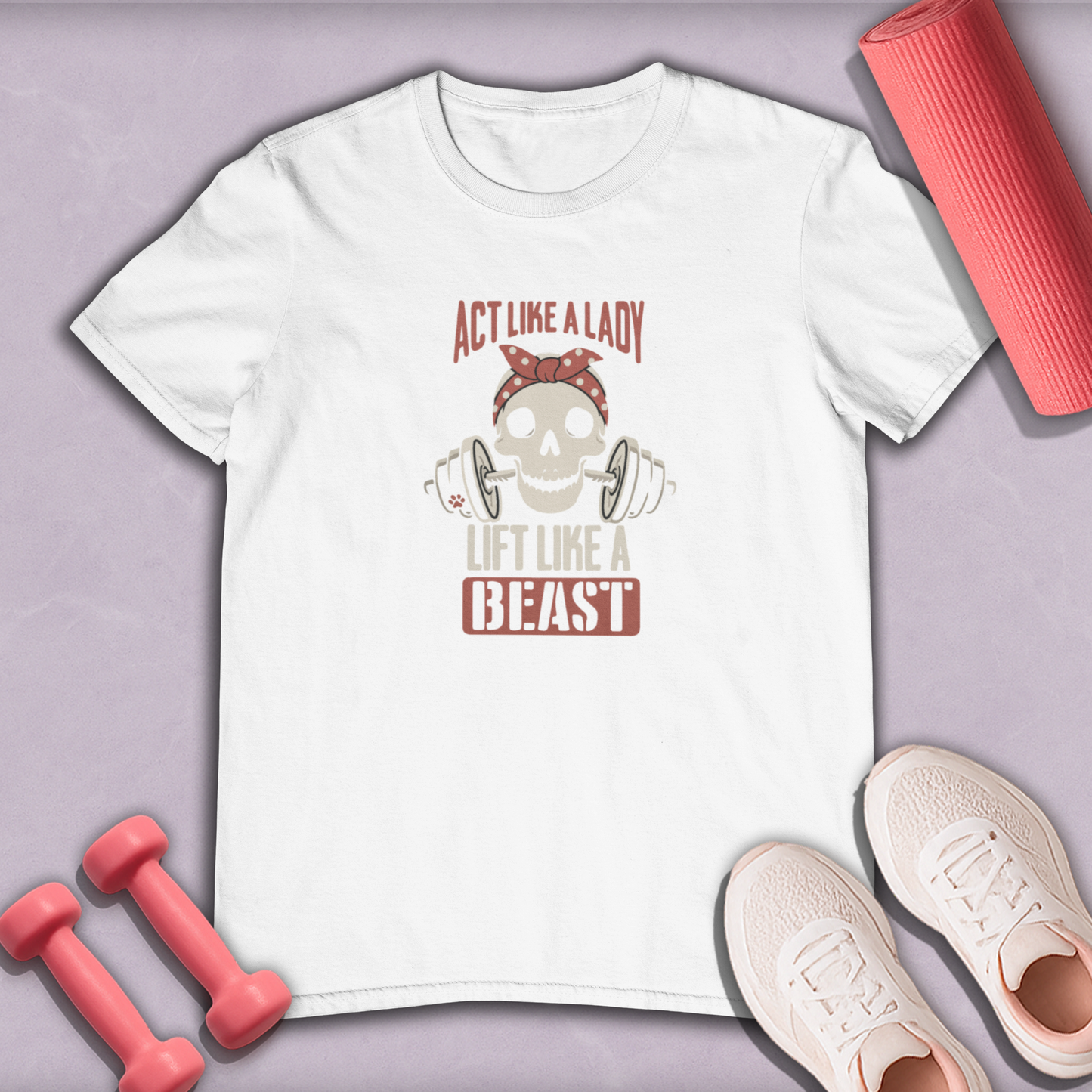 lift like a beast Cotton Tee