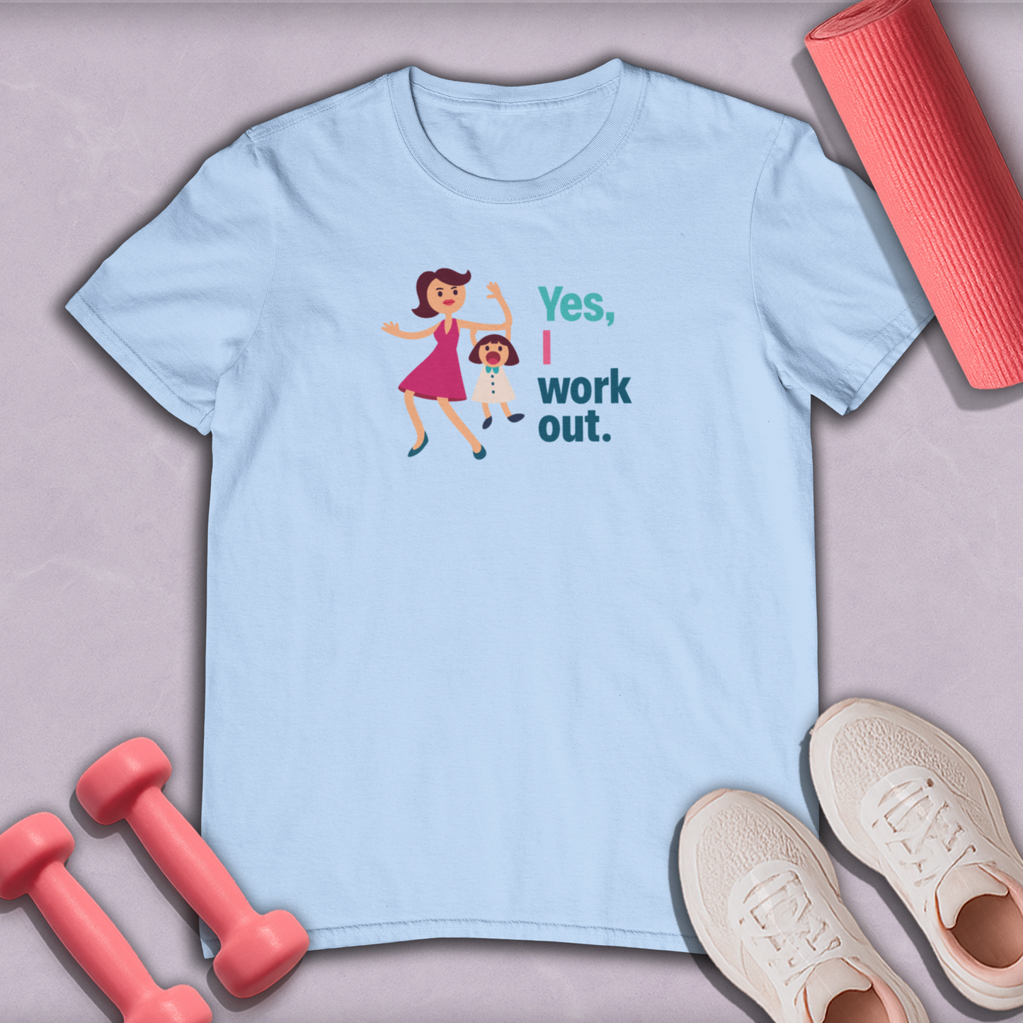 Yes i work out Cotton Tee