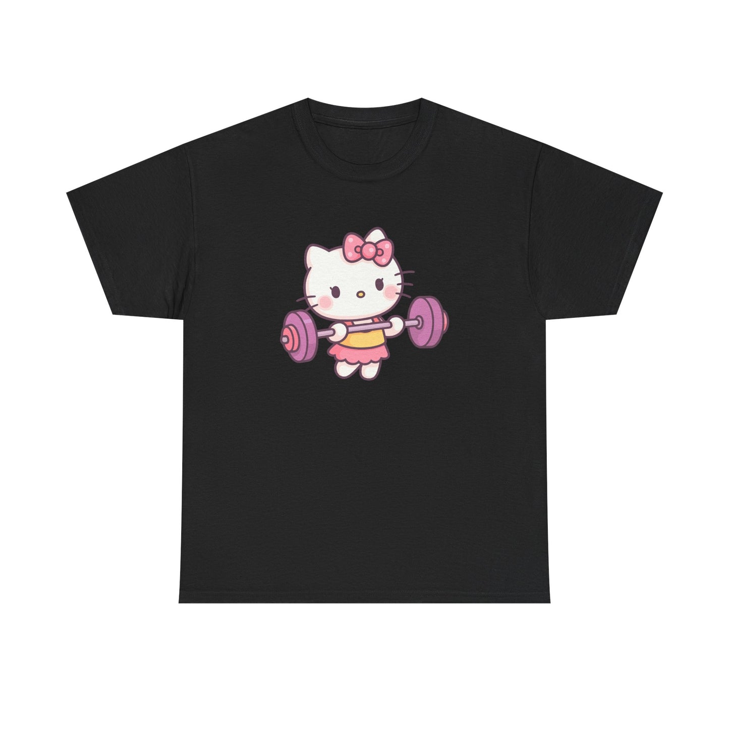 hello kitty barbell Cotton Tee