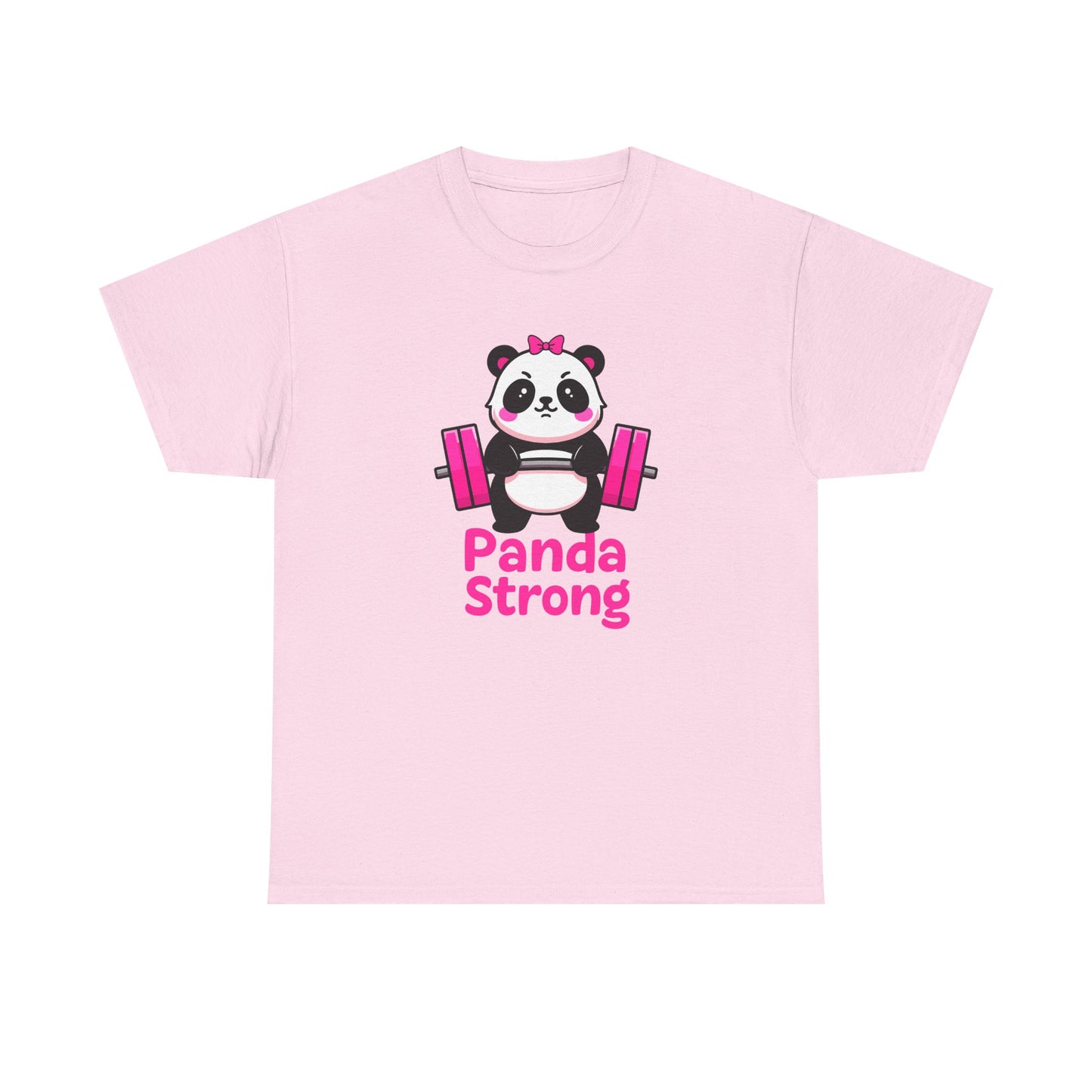 Panda the lifter Cotton Tee