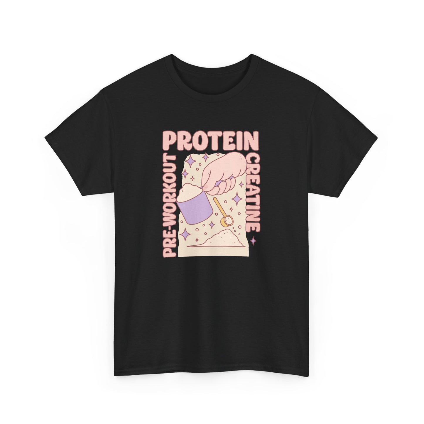 pre & workout & protein & creatine Cotton Tee