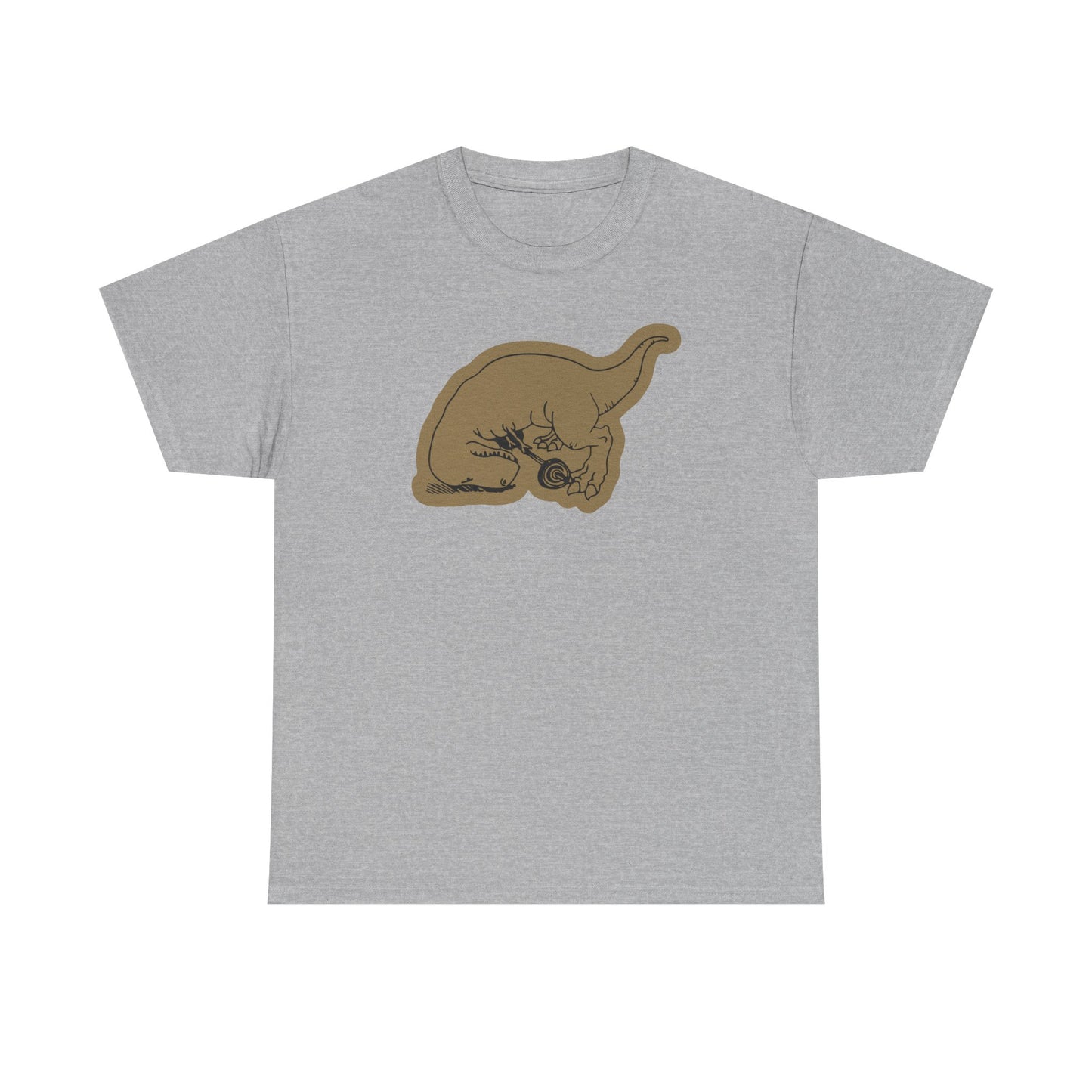 dinasour cannot lift Cotton T-shirt