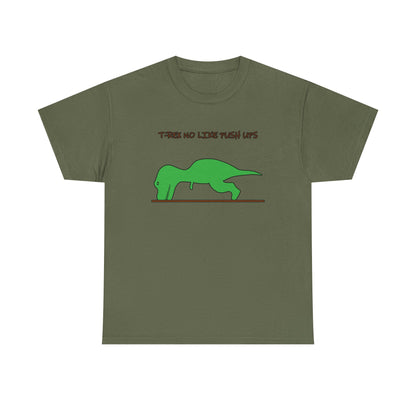 T-rex no like push ups Cotton T-shirt