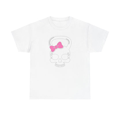Girlie skull kettlebell Cotton Tee