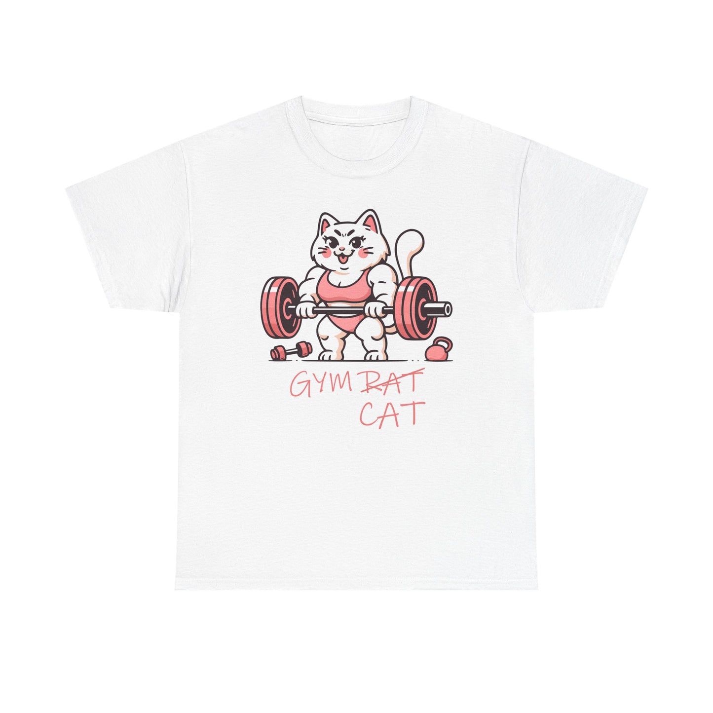 Gym Cat Cotton Tee