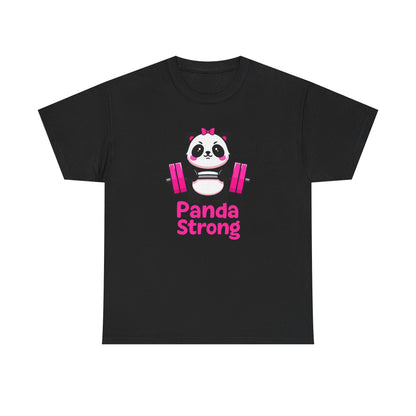 Panda the lifter Cotton Tee