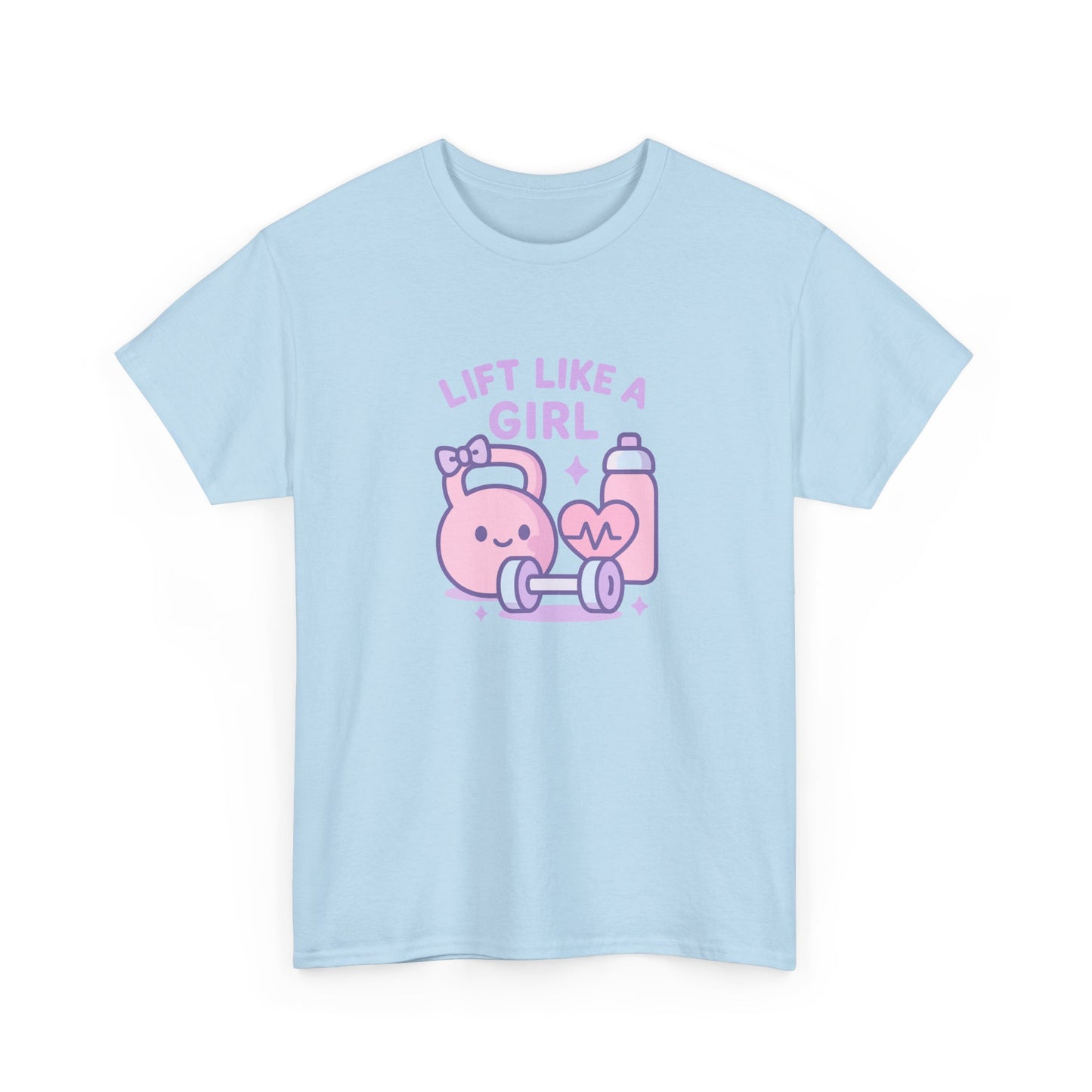 Lift Like A Girl Cotton Tee