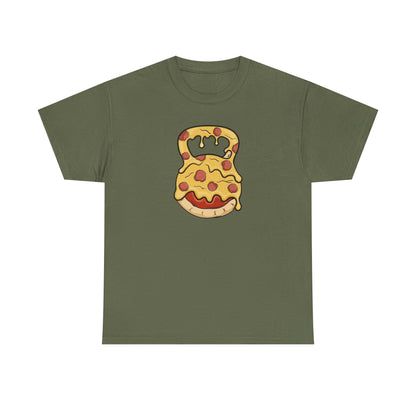 pizza kettlebell Cotton T-shirt