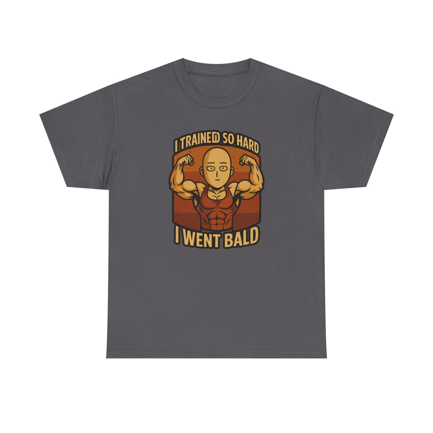 I went bald Cotton T-shirt