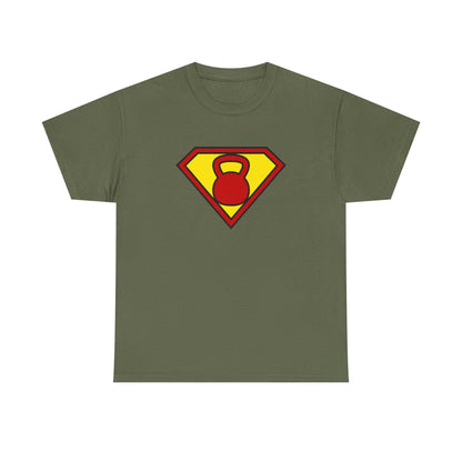 Superman Kettlebell Cotton T-shirt