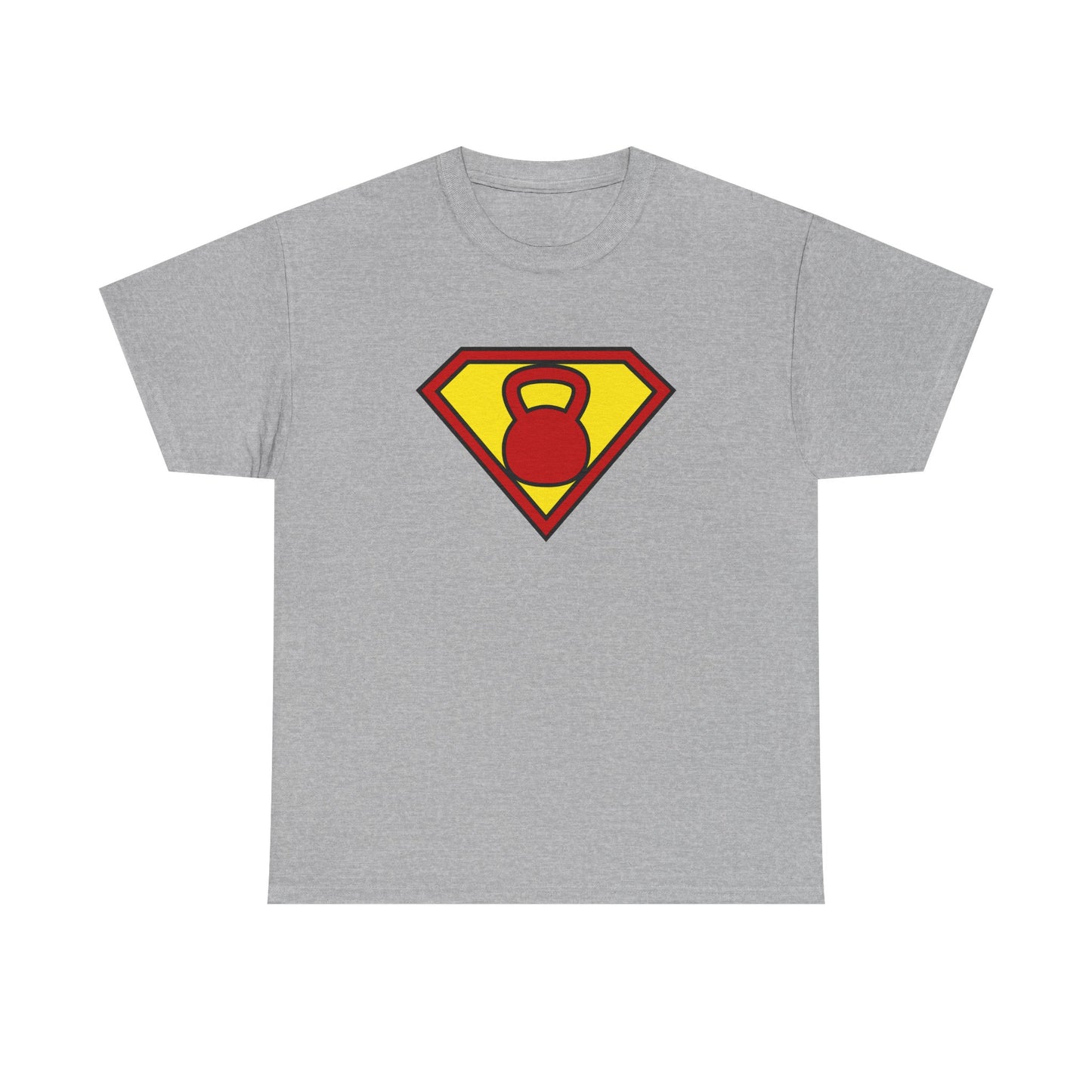 Superman Kettlebell Cotton T-shirt