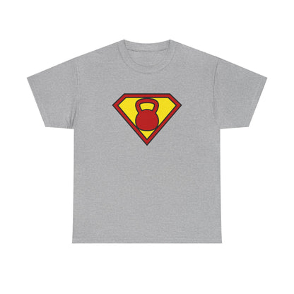Superman Kettlebell Cotton T-shirt