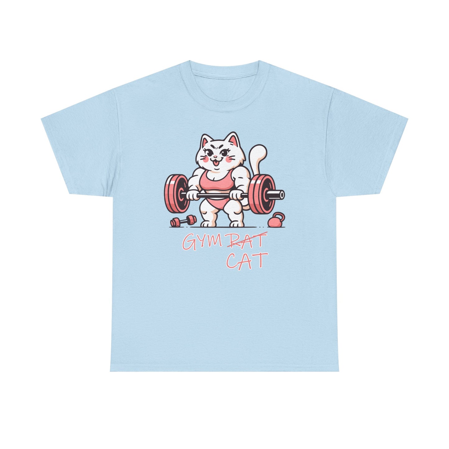 Gym Cat Cotton Tee