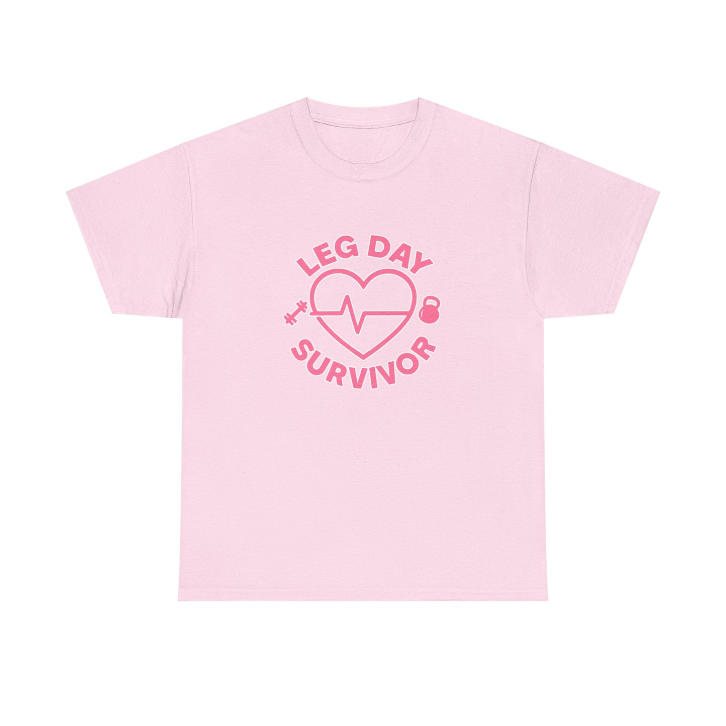 leg Day Survivor Cotton Tee